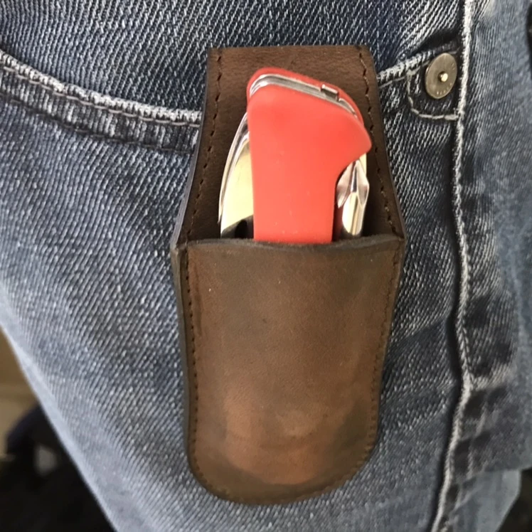 Boker Magnetic Leather Pouch Brown Small 6 Boker Magnetic Leather Pouch Brown Small - Image 4