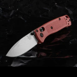 Benchmade 533-04 Mini Bugout Mesa Red Folding Knife -Outdoor Survival Store BM533 04.3 42973.1691486942