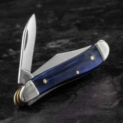 Case Peanut Blue Pearl Folding Knife 10 Case Peanut Blue Pearl Folding Knife -Outdoor Survival Store CA23446.2 78313.1688044600