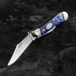 Case Peanut Blue Pearl Folding Knife 12 Case Peanut Blue Pearl Folding Knife -Outdoor Survival Store CA23446.4 70870.1688044600