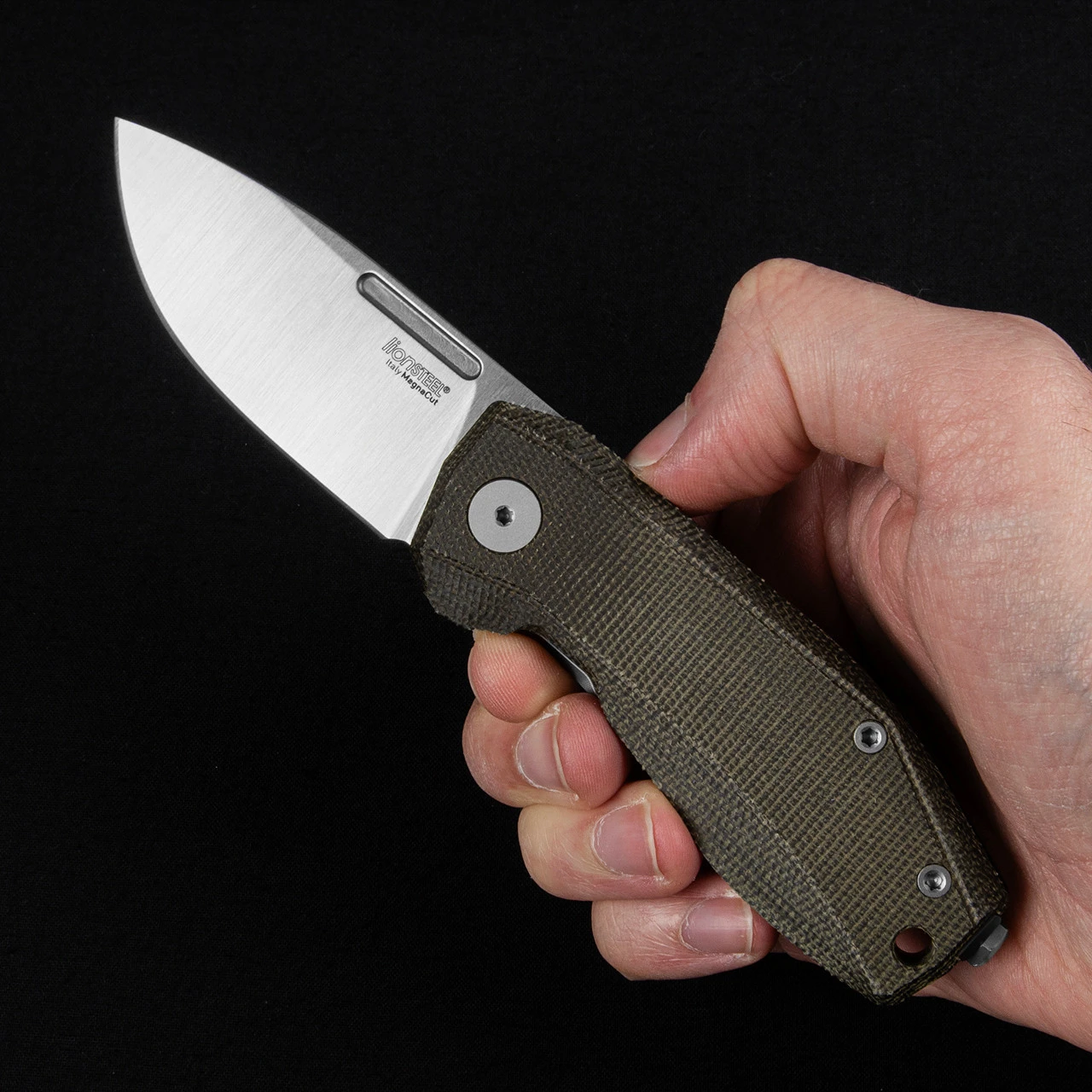LionSteel Nano Micarta Folding Knife 8 LionSteel Nano Micarta Folding Knife - Image 6