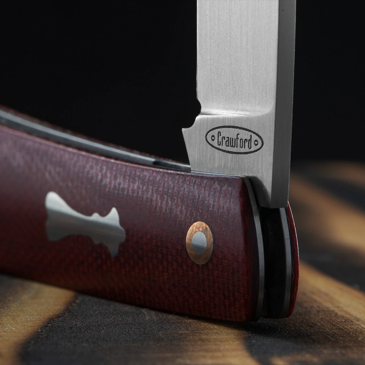 Chris Crawford Custom EDC-B Slipjoint Red 5 Chris Crawford Custom EDC-B Slipjoint Red - Image 3