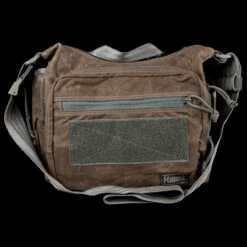 Magforce Gemini Sling Bag Waxed Canvas -Outdoor Survival Store MF W0498 BR.3 94382.1689693404.1280.1280 28174.1689945483