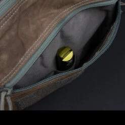 Magforce Gemini Sling Bag Waxed Canvas -Outdoor Survival Store MF W0498 BRdet6 67143.1689846939.1280.1280 76631.1689945486