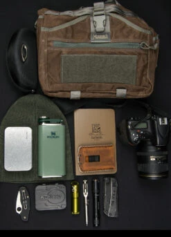 Magforce Gemini Sling Bag Waxed Canvas -Outdoor Survival Store MF W0498 BRdet7 92895.1689846938.1280.1280 94253.1689945483