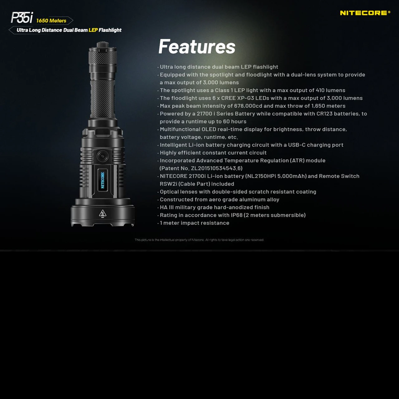 Nitecore P35i 8 Nitecore P35i - Image 6