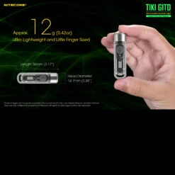 Nitecore TIKI GITD 16 Nitecore TIKI GITD -Outdoor Survival Store NITECORE TIKI GITDdet3 64079.1648479026