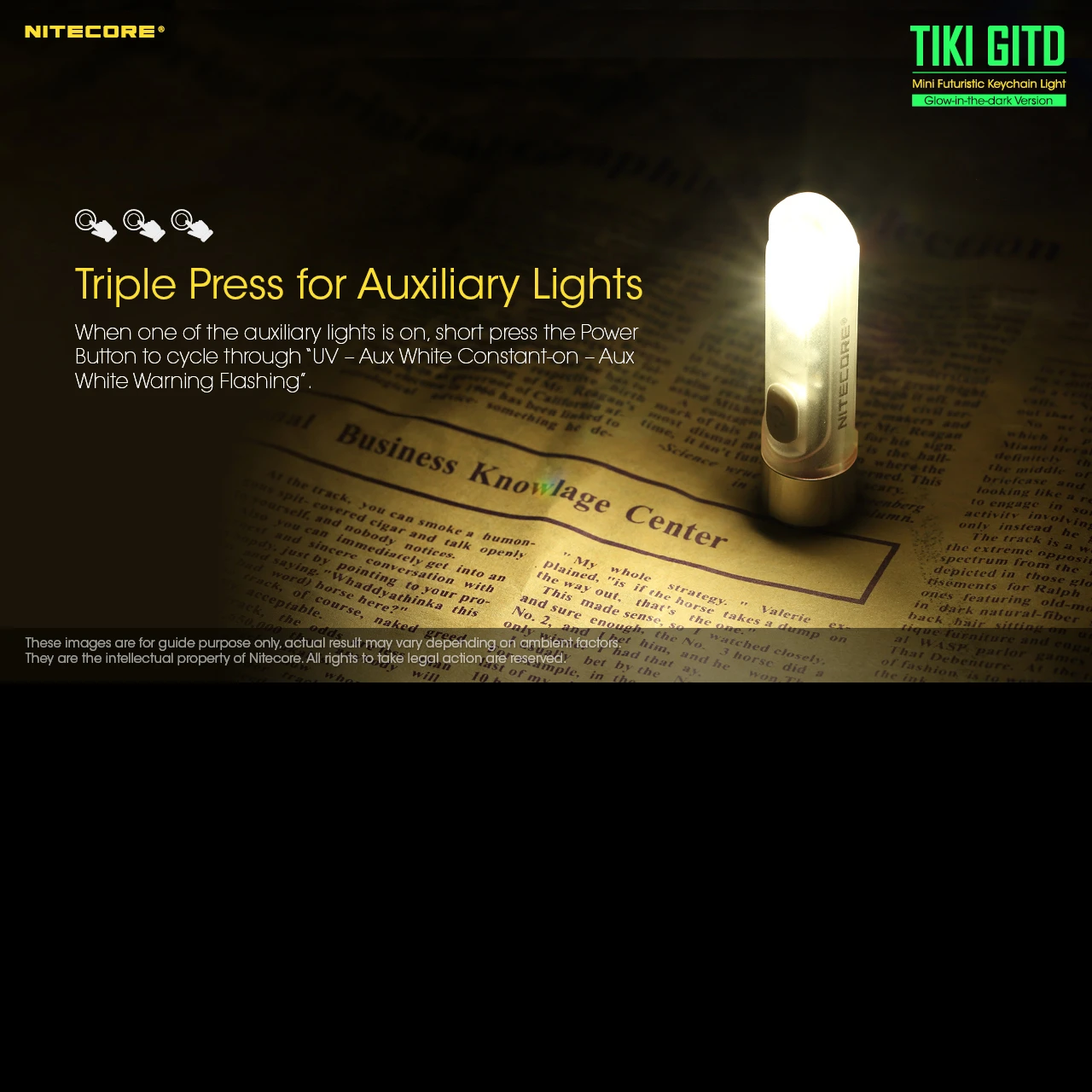 Nitecore TIKI GITD 6 Nitecore TIKI GITD - Image 4