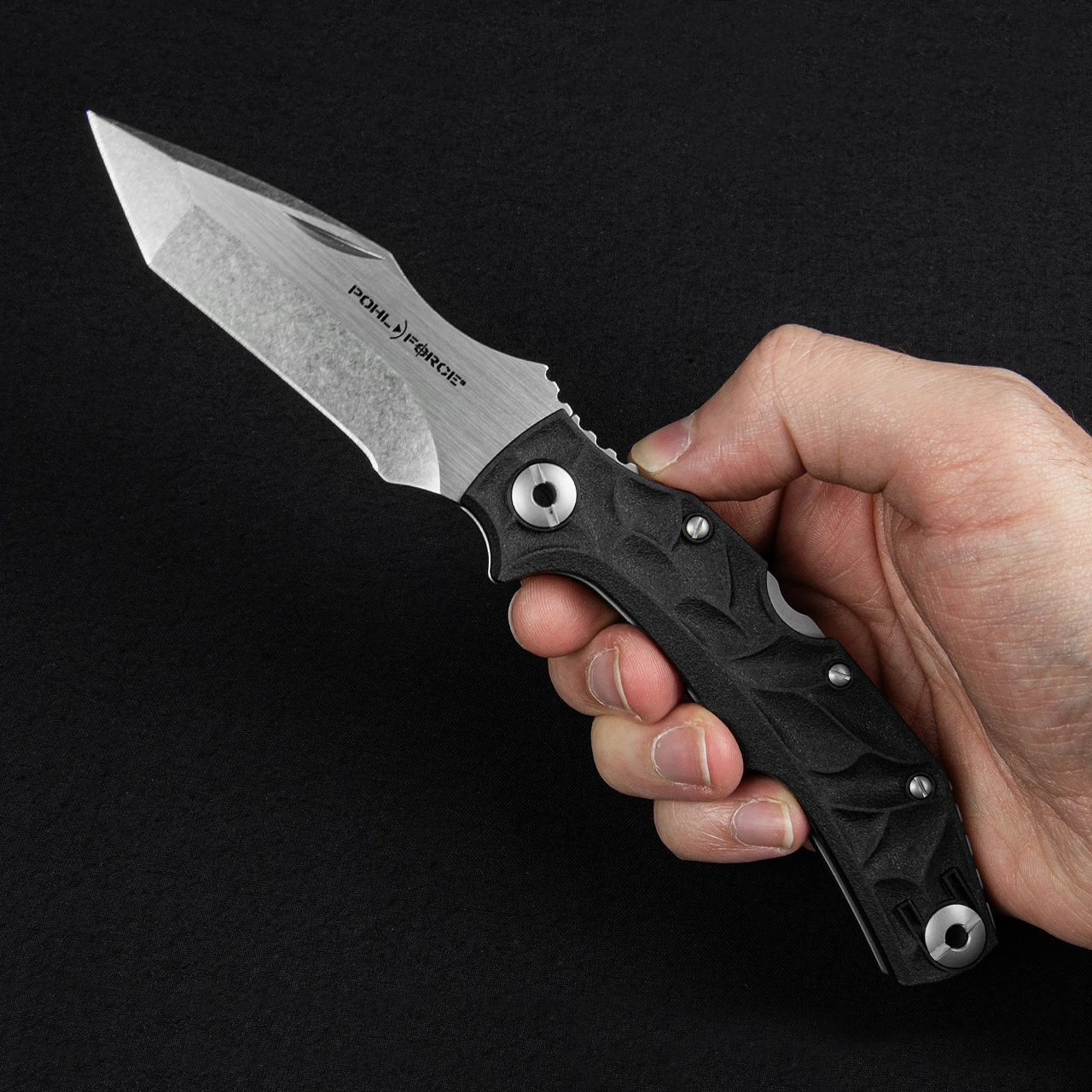 Pohl Force Bravo Two Classic Black Folding Knife 7 Pohl Force Bravo Two Classic Black Folding Knife - Image 5