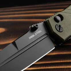 Real Steel Muninn G10 Black Blade Folding Knife -Outdoor Survival Store RES 7752GB.5 07515.1684766751.1280.1280 11630.1685536960