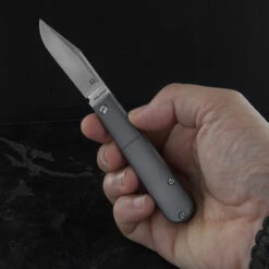 Real Steel Heinnie Haynes® Exclusive Barlow Clip Point -Outdoor Survival Store RES 8002 HH CLIP2 72873.1652085746.1280.1280 85582.1652104542
