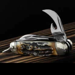 Rough Rider Kamp King Cinnamon Folding Knife 12 Rough Rider Kamp King Cinnamon Folding Knife -Outdoor Survival Store RR2424.2 12150.1685442924