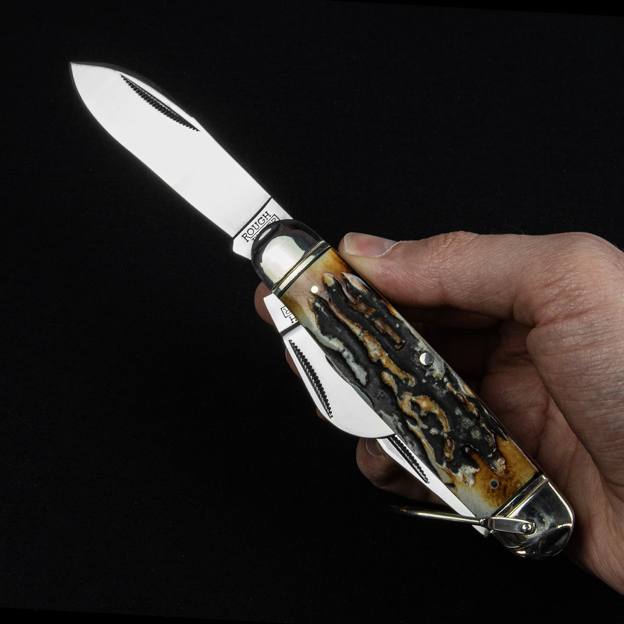 Rough Rider Kamp King Cinnamon Folding Knife 7 Rough Rider Kamp King Cinnamon Folding Knife - Image 5