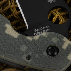 Spyderco Mili Digi Camo Black Blade Folding Knife 10 Spyderco Mili Digi Camo Black Blade Folding Knife -Outdoor Survival Store SC36GPCMOBK.3 78866.1695729085