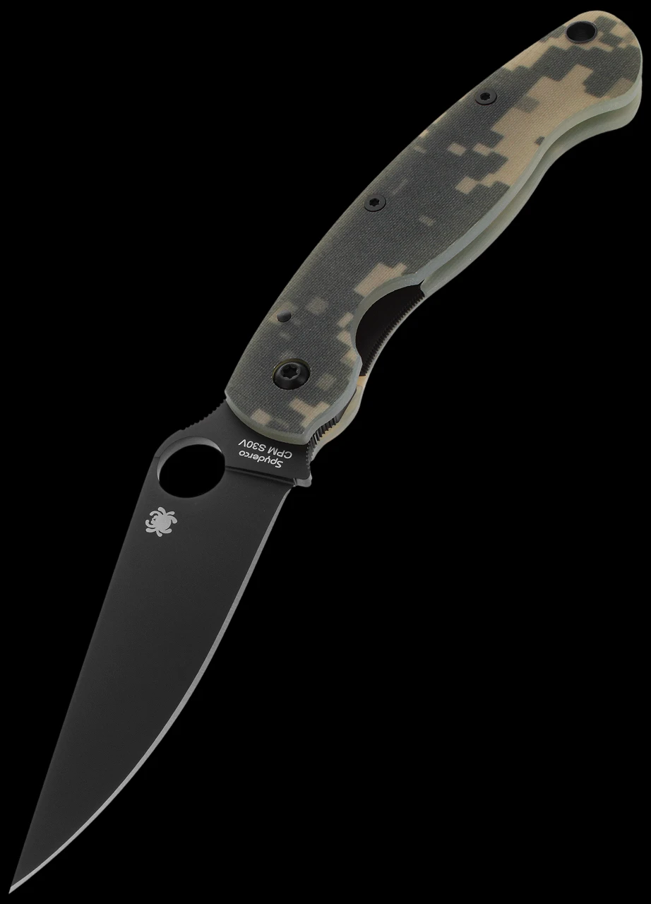 Spyderco Mili Digi Camo Black Blade Folding Knife 4 Spyderco Mili Digi Camo Black Blade Folding Knife - Image 2