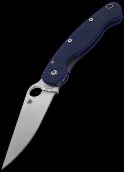 Spyderco Mili Model CPM S110V Folding Knife 11 Spyderco Mili Model CPM S110V Folding Knife -Outdoor Survival Store SC36GPDBL 35811.1695656522.1280.1280 60455.1695724104