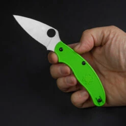 Best Seller 18 Spyderco UK Penknife Salt Green