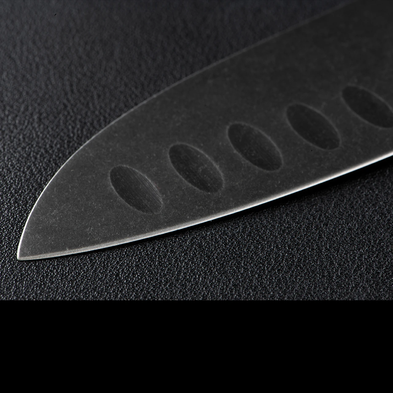 Samura Mo-V Stonewash Santoku 5 Samura Mo-V Stonewash Santoku - Image 3