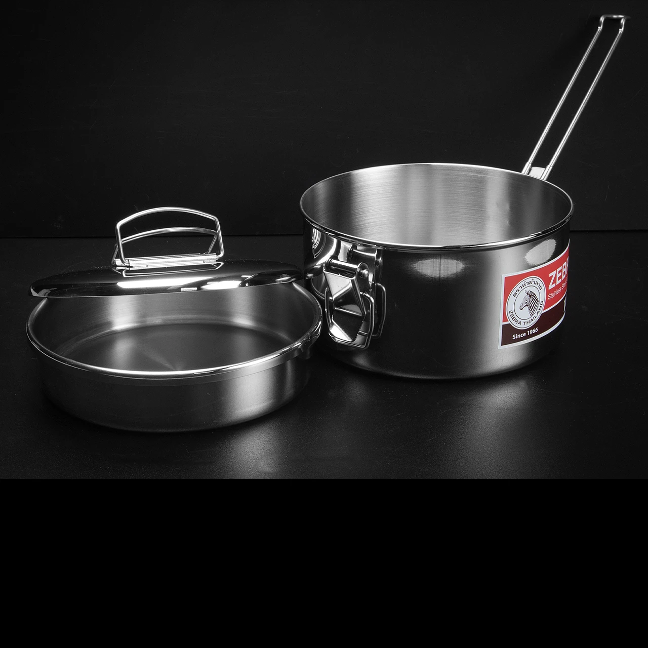 Zebra Head Camping Pot 14cm 4 Zebra Head Camping Pot 14cm - Image 2