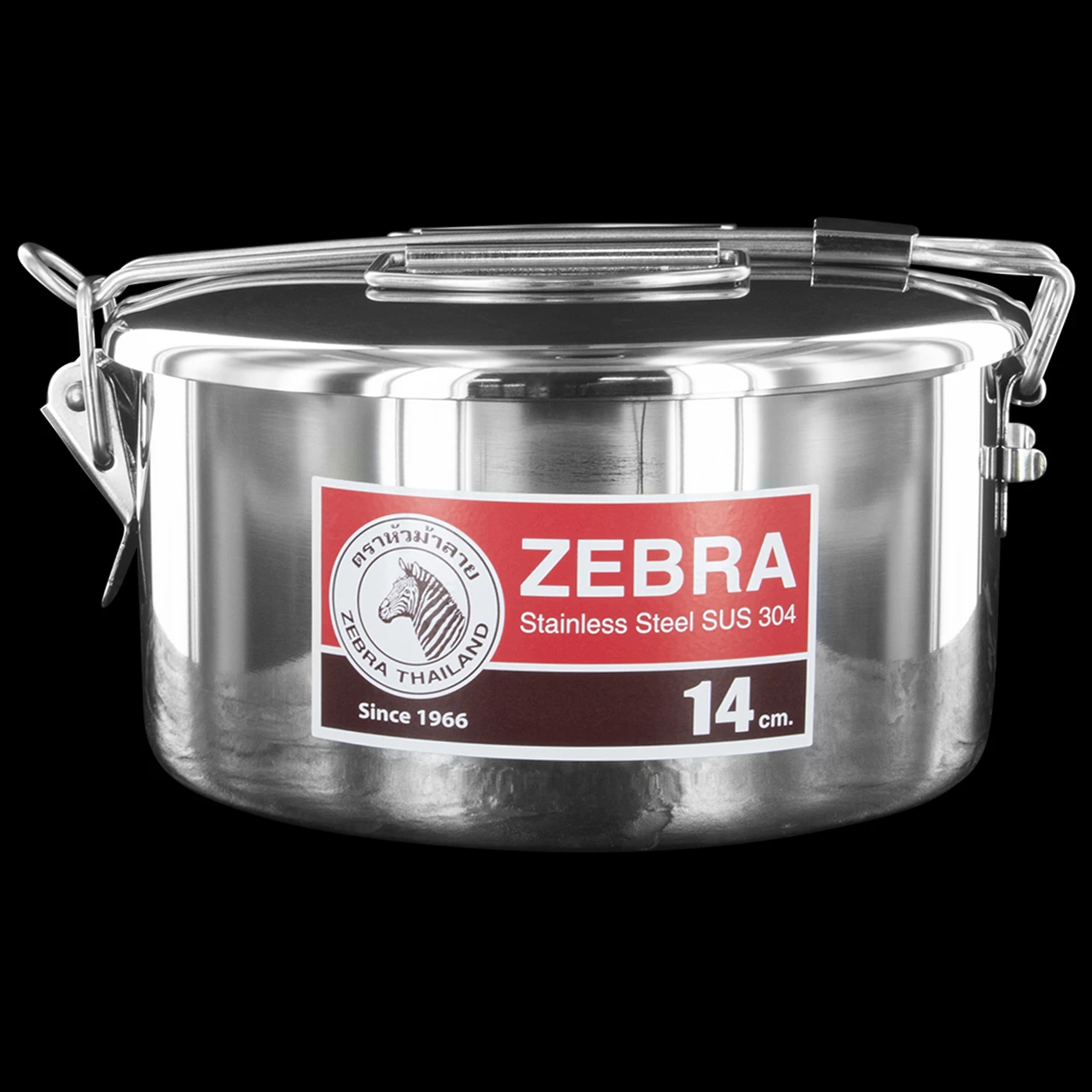 Zebra Head Camping Pot 14cm 3 Zebra Head Camping Pot 14cm