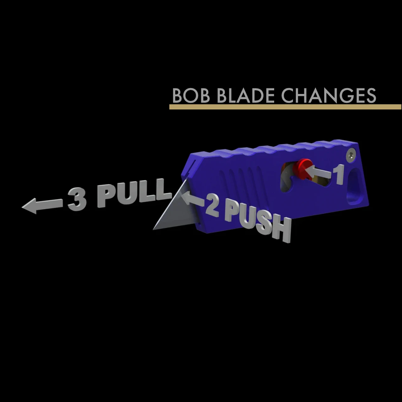 Focus Works "Bob The Boxcutter" Knife 7 Focus Works "Bob The Boxcutter" Knife - Image 5