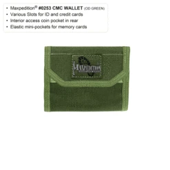 Maxpedition C.M.C. Wallet -Outdoor Survival Store c.m.c 81932.1662129659