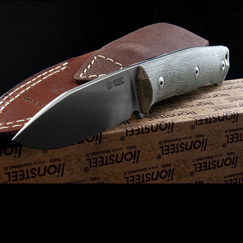 Lion Steel Bushcraft B35 Micarta Green 5 Lion Steel Bushcraft B35 Micarta Green - Image 3