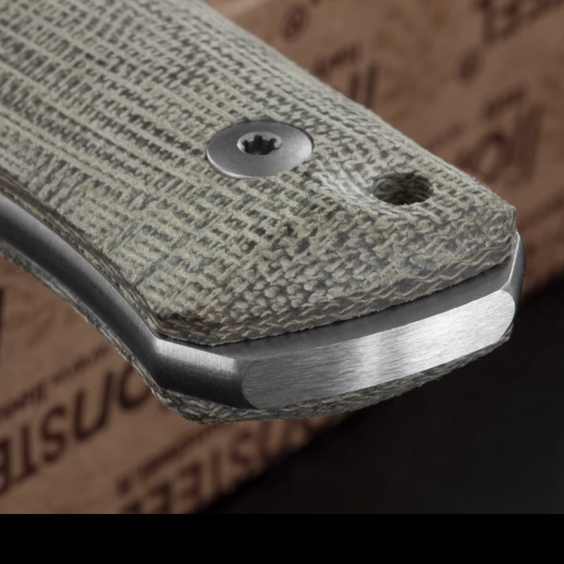 Lion Steel Bushcraft B35 Micarta Green 6 Lion Steel Bushcraft B35 Micarta Green - Image 4