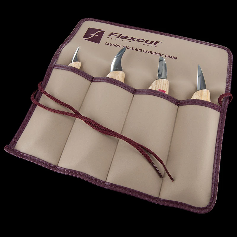 Flexcut Carving Knife Set 4 Flexcut Carving Knife Set - Image 2