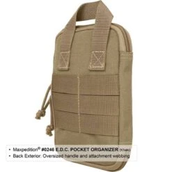 Maxpedition Pocket Organiser EDC 27 Maxpedition Pocket Organiser EDC -Outdoor Survival Store maxp 246det4 73877.1673266819