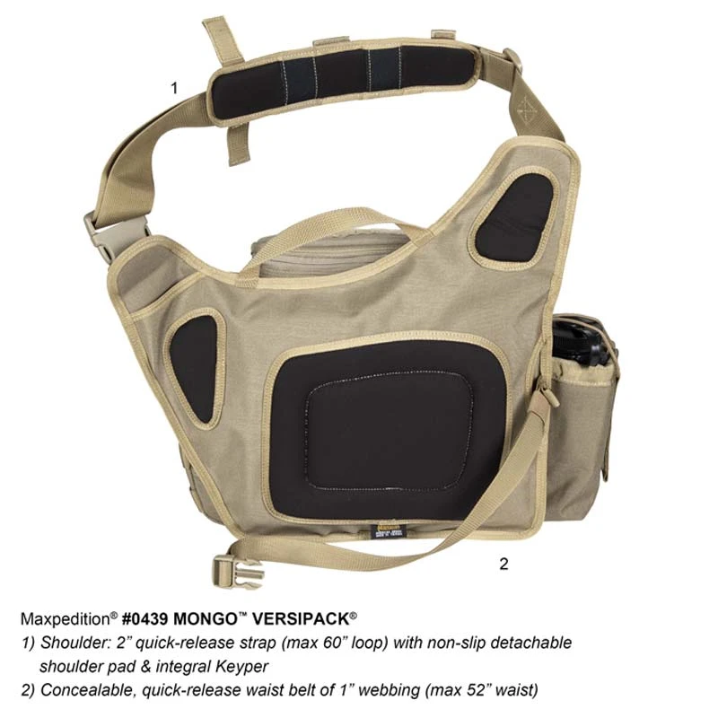 Maxpedition Mongo Versipack 3 Maxpedition Mongo Versipack