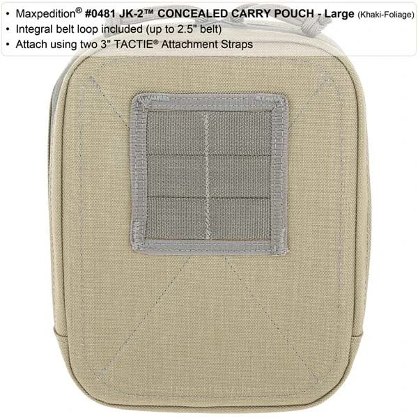 Maxpedition JK-2 Large Carry Pouch 10 Maxpedition JK-2 Large Carry Pouch - Image 8