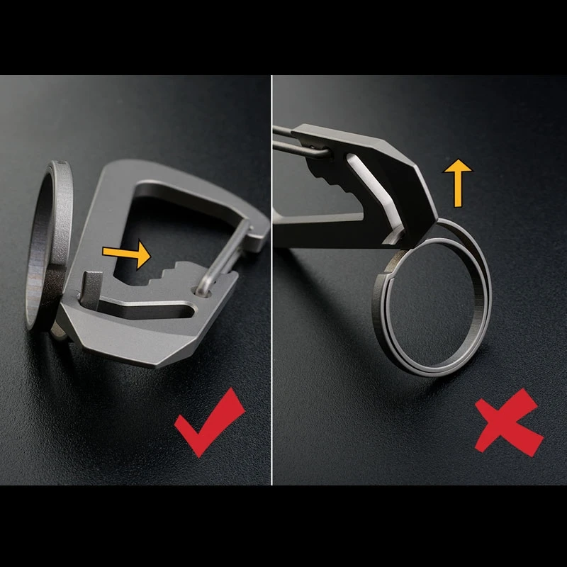 MecArmy CH1 EDC Titanium Keyring 10 MecArmy CH1 EDC Titanium Keyring - Image 8