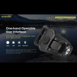 Nitecore HA23 21 Nitecore HA23 -Outdoor Survival Store nitecore ha23det5 41583.1587419632