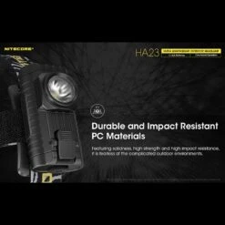 Nitecore HA23 17 Nitecore HA23 -Outdoor Survival Store nitecore ha23det7 05815.1587419635