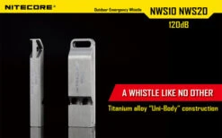 Nitecore Single Chamber Whistle 12 Nitecore Single Chamber Whistle -Outdoor Survival Store nitecore nws10det 03520.1587389198