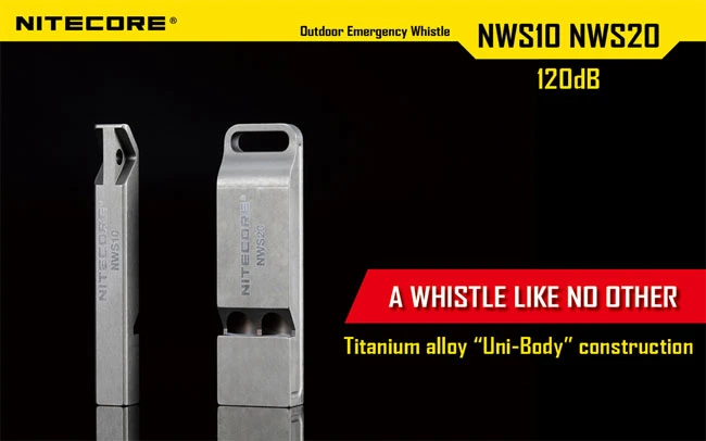 Nitecore Single Chamber Whistle 7 Nitecore Single Chamber Whistle - Image 5