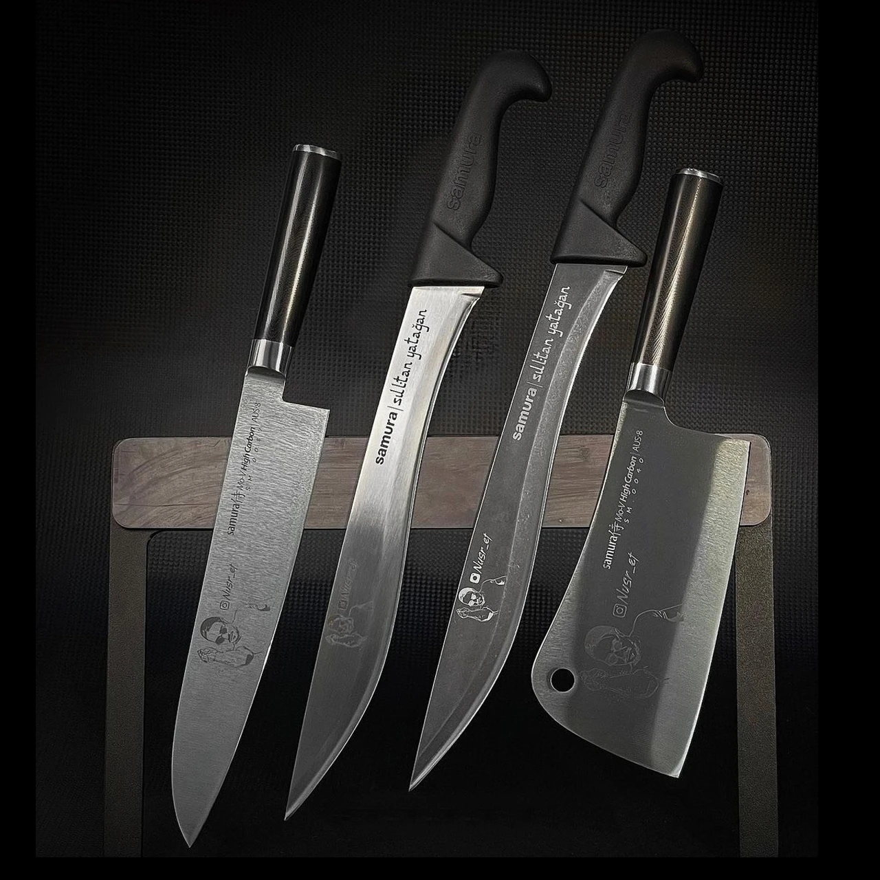 Samura "The Road Block" Knife Holder 6 Samura "The Road Block" Knife Holder - Image 4