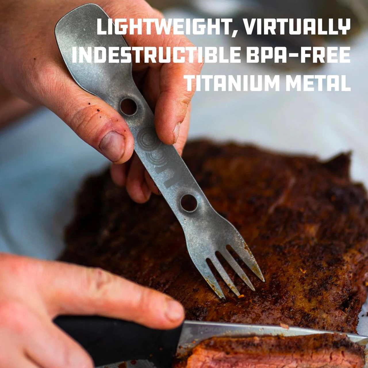 UCO Titanium Utility Spork 7 UCO Titanium Utility Spork - Image 5