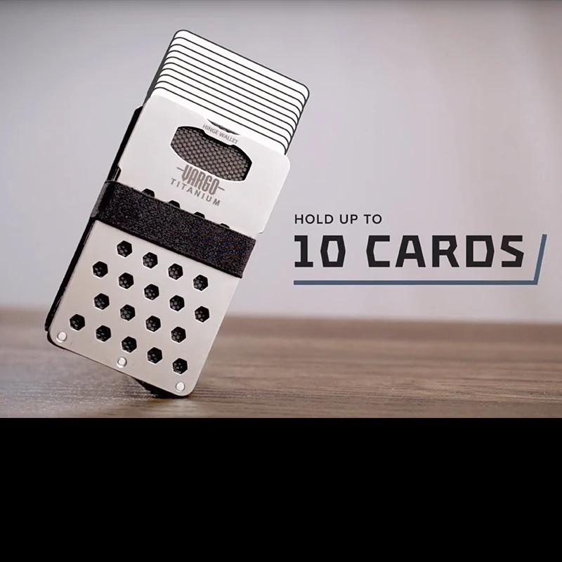 Vargo Titanium Hinge Wallet 9 Vargo Titanium Hinge Wallet - Image 7