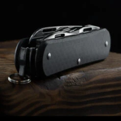 Fox Vulpis 4 Scissor Carbon Fibre Penknife 10 Fox Vulpis 4 Scissor Carbon Fibre Penknife -Outdoor Survival Store vulpisscissors4det2 40787.1686819431