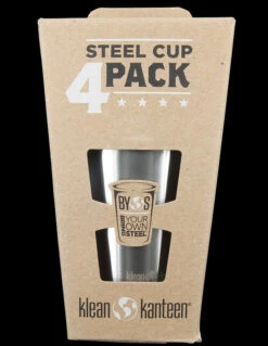 Klean Kanteen Steel Cup 295ml - 4 Pack 11 Klean Kanteen Steel Cup 295ml - 4 Pack -Outdoor Survival Store wit kssc10 4pk 15783.1587728695